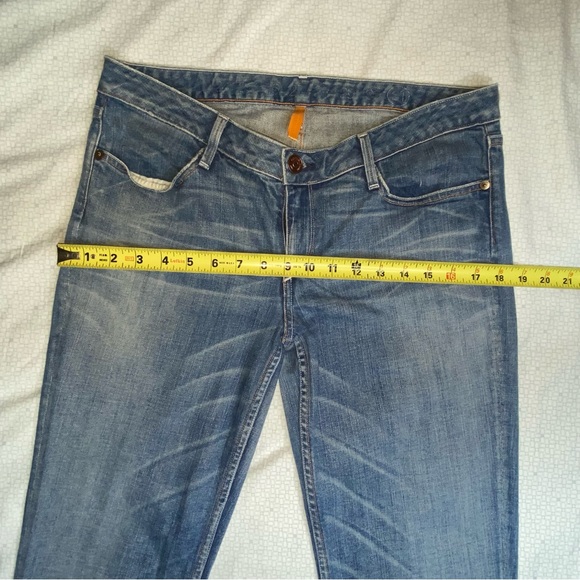 Earnest Sewn Hefner Jeans Size 31 Milk Blue - Picture 5 of 12